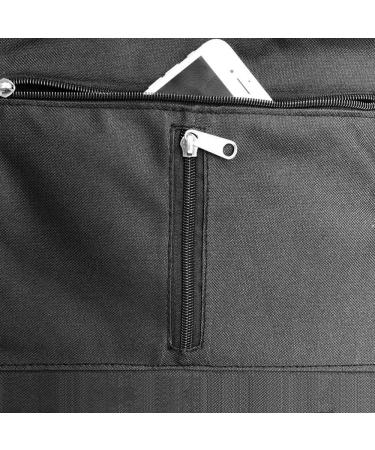 Portable Golf Carry Bag | Foldable Driving Range Carrier | Water Resistant | Multi Colors | Gift for Men & Women Golfers | Customizable | Black - Buy Online on GoSupps.com