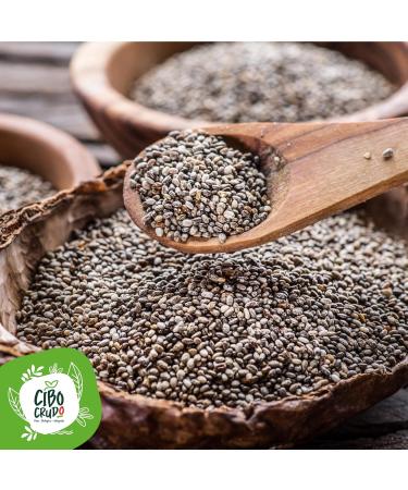 Organic Chia Seeds 200g - Rich in Omega 3 B Vitamins & Minerals | Perfect for Weight Loss Milk & Muesli - Shop Now! - Buy Online on GoSupps.com
