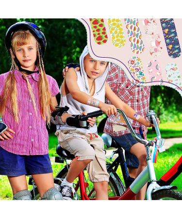 300 Pieces Kids Cartoon Bandages - Colorful Cute Waterproof Adhesive Stickers for Boys and Girls - Protection and Care for Cuts and Scrapes (Cute Designs) - Buy Online on GoSupps.com