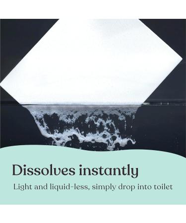 Toilet Bowl Cleaner Strips - 60 Cleans | Plastic-Free Dye-Free & Lemon Essential Oil | Eco-Friendly Cleaning Solution - Buy Online on GoSupps.com