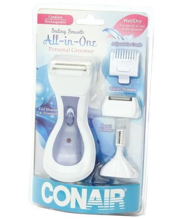 Conair Ladies All-in-One Rechargeable Personal Groomer - Cordless and Rechargeable - Buy Online on GoSupps.com