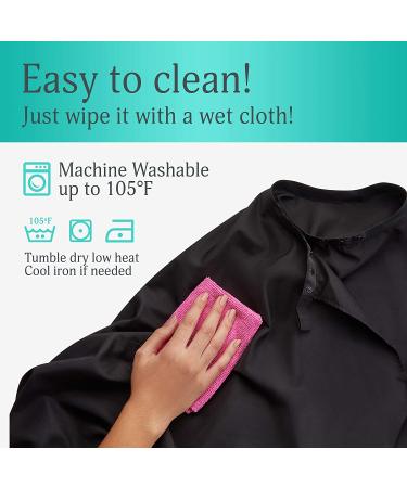 Lilexo Professional Barber Cape - 66x57 Large Hair Cutting Cape for Men, Water Resistant Styling Salon Gown - Buy Online on GoSupps.com