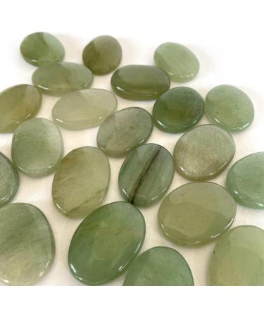 Green Aventurine Worry Stone - Anxiety Relief Crystal Gift for Luck and Farewell - Buy Online on GoSupps.com
