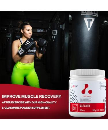 ATP LAB Glutamed 500g - Pure Pharmaceutical-Grade Glutamine & Glycine | Optimal Recovery Supplement International Shipping - Buy Online on GoSupps.com
