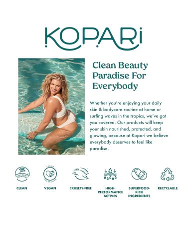 Kopari Sunglaze Sheer Setting Mist Sunscreen SPF 50 Weightless Fast Drying Ultra-Fine Setting Spray Made With Hyaluronic Acid Sets Makeup For A Hydrated Dewy Finish 2.53 fl oz - Buy Online on GoSupps.com