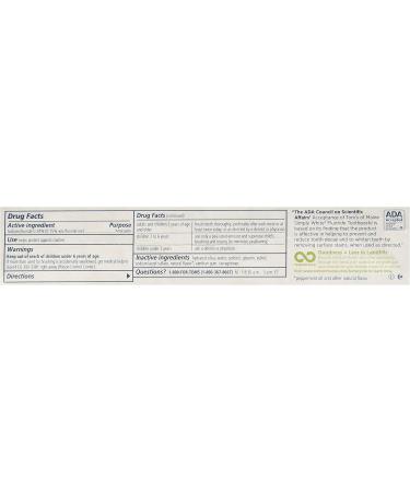 Tom's of Maine Natural Simply White Toothpaste - Sweet Mint Gel (Pack of 3) | 4.7 oz - Organic Oral Care for Fresh Breath Eco-Friendly & Cruelty-Free - Buy Online on GoSupps.com