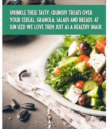 Sun & Seed 250g Sprouted Sunflower Seeds: Natural Vegan Fibre & Protein Source - Raw, Organic - Buy Online on GoSupps.com