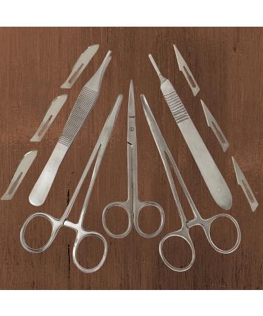 Suture Threads with Needle - 25 Mixed Dissolvable and Non-Dissolvable, 12 Tool Kit - Ideal for Camping, Survival, Military Tactical, Clinic Rotation, Hiking Safety - 37PK - Buy Online on GoSupps.com