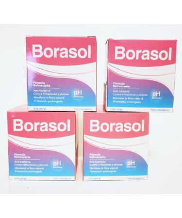 Borasol Vaginal Cleansening Powder Set of 4