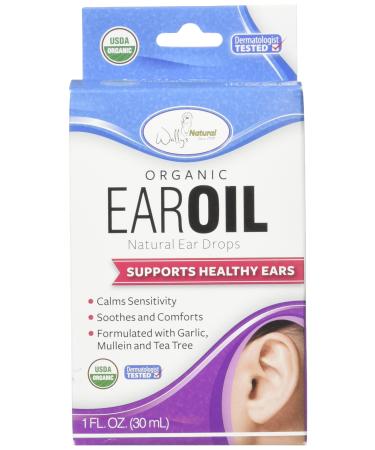 Wally's Natural Products Organic Ear Oil, 1 Fl. Oz 1 Fl Oz (Pack of 1)