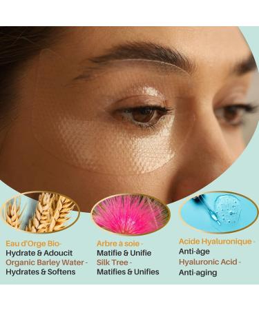 Littorelle Bio Eye Mask - 99% Natural Anti-Aging Dark Circle Remedy - Made in France 360 Hydrating Eye Patch - 1 Piece - Buy Online on GoSupps.com