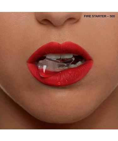 Rimmel Stay Matte Lip Liquid  Fire Starter  0.21 Fl Oz (Pack of 1) Fire Starter Pack of 1 - Buy Online on GoSupps.com