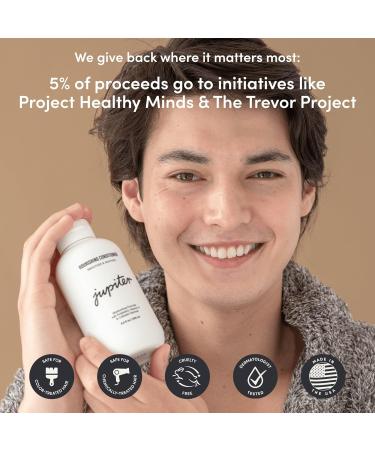 Jupiter Scalp Balancing Conditioner - Physician-Formulated Sulfate-Free Vegan & Color Safe for Dry Itchy Oily Scalps - Natural Fragrance Paraben Free Ideal for Men & Women - Buy Online on GoSupps.com