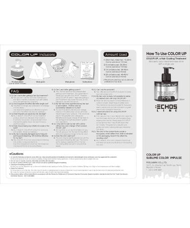 COLOR UP Hair Manicure Coating Treatment - Ammonia & Oxidant Free 8.45 fl. oz Made in Italy - Chocolate Brown - International Shipping Available - Buy Online on GoSupps.com