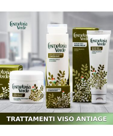 Cosmeteria Verde Rinse-Off Cleansing Milk - Gentle Cleanser for Dehydrated, Irritated Skin - Buy Online on GoSupps.com