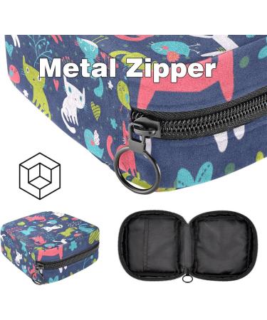 Shop Cute Cat Women's Binding Bags | Stylish Tampon Storage with Zip Pockets - Perfect Menstrual Tied Bags - Buy Online on GoSupps.com