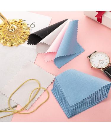 200 Double-Sided Jewelry Cleaning Cloths for Gold, Silver, Platinum - Watch, Coins, Glasses - Buy Online on GoSupps.com
