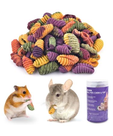 ERKOON Rabbit Chew Toys, Natural Small Animal Chew Treats for Guinea Pig Hamster Chinchilla Gerbil Squirrel Bunnies Chews for Teeth Bunny Toys for Rabbits Treats - Buy Online on GoSupps.com