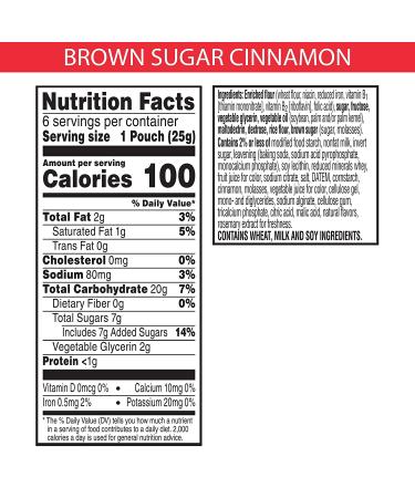 Kellogg's Special K Pastry Crisps 100 Calorie Snacks Brown Sugar Cinnamon - 96 Crisps (8 Boxes) - Buy Online on GoSupps.com