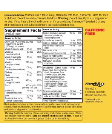 Natureâ€™s Way Alive! Womenâ€™s Energy Multivitamin â€“ 50 Tablets for Vitality & Wellness - Buy Online on GoSupps.com