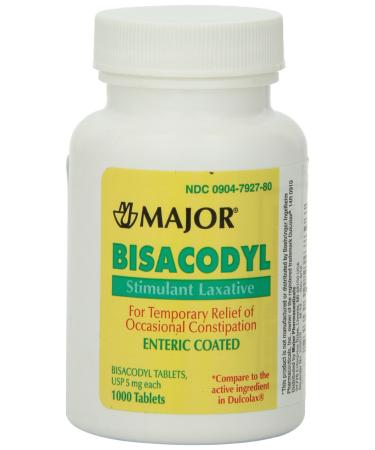 Bisacodyl Tablets 5 Mg 1000