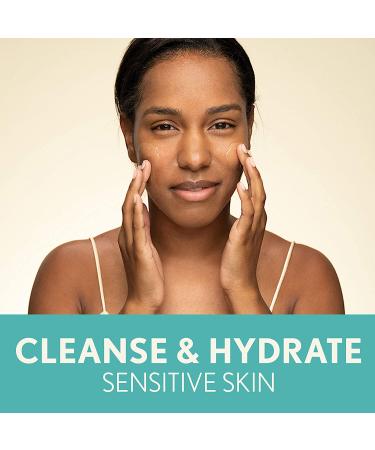 Aveeno Calm + Restore Oat Cleanser - Fragrance Free 7.8 fl oz | Gentle Hydrating Face Wash - Buy Online on GoSupps.com