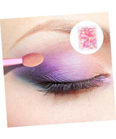 BELLIFFY 100pcs Double Ended Eyeshadow Brush Eye Shadow Sponge Double-ended Eyeshadow Cosmetic Makeup Brush Dual Sides Eyeshadow Eye Shadow Applicator - Buy Online on GoSupps.com