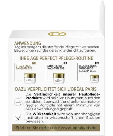  L'Oreal Paris L'Or al Paris Firming Day Cream anti-aging moisturizing treatment against age spots for mature skin with AS collagen fragments 50 ml - Buy Online on GoSupps.com
