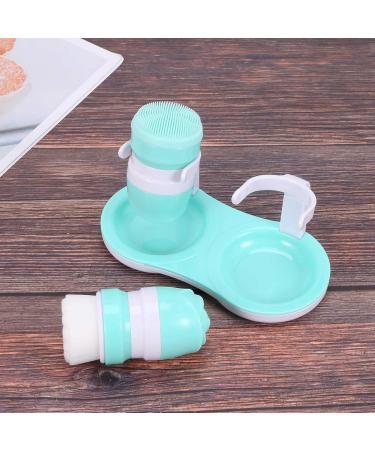 Desikixudy Manual Face Wash Artifact Brush Deep Cleansing Brush Vertical Cleansing Instrument Brush Blue - Buy Online on GoSupps.com