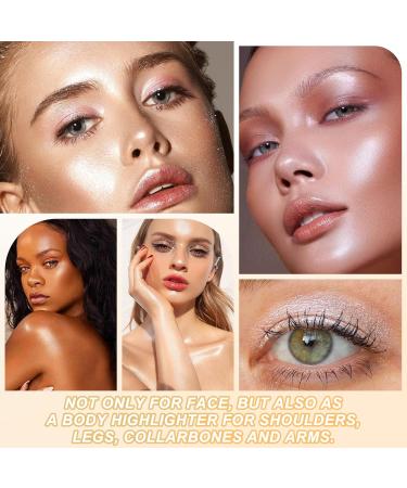 Boobeen Highlighter Makeup Palette - Long Lasting Shimmer & Radiant Glow Illuminator | Contour Powder 01-C - International Shipping Available - Buy Online on GoSupps.com