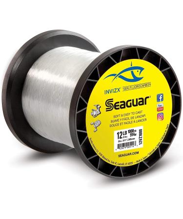 Seaguar Invizx 12lb Fluorocarbon Fishing Line - 1000 Yards - Buy Online on GoSupps.com