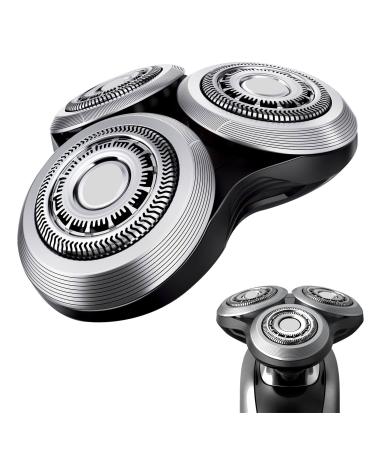 SH90 Replacement Rotary Heads Compatible with Philips Norelco Shavers Series 9000 S9000 SH90 Replacement Heads Blades S8000 SH90 Philips Norelco Complete Head