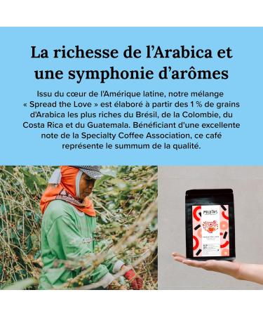 Meletius Specialty Coffee Roasters - 'Spread the Love' Blend | Whole Bean Coffee 250g | Medium Roast | South American | Caramel Chocolate Stone Fruit Sweet Spiced Marzipan Nuts - Buy Online on GoSupps.com