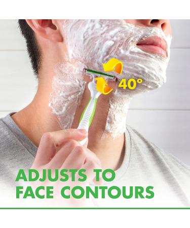 Gillette Sensor3 Sensitive Men's Disposable Razors - Enhanced Lubrastrip - 8 Count (Pack of 2) - Buy Online on GoSupps.com