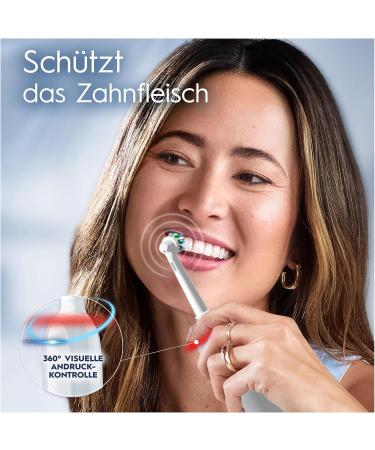 Buy Oral-B Pro 3 3000 Electric Toothbrush | 2 Cross Action Brushes | 3 Cleaning Modes | 360 Pressure Control | Ideal Gift for Him/Her - Buy Online on GoSupps.com