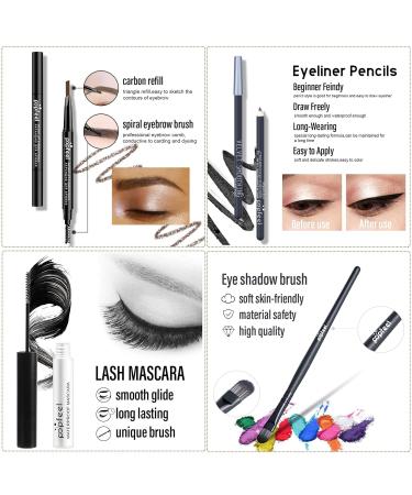 Professional 8PC Makeup Set - Complete Cosmetics Kit for Women | Mknzome Eyeshadow & Lip Gloss | Perfect Christmas Gift - Buy Online on GoSupps.com