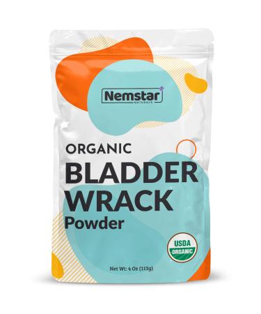 Nemstar Organic Bladderwrack Powder 4oz - Sea Kelp Supplement Pair with Sea Moss & Burdock Root - Immune System Thyroid Function Joint Wellness Support - Weight Management