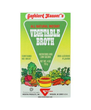 Hauser Vegetable Broth, 4 oz
