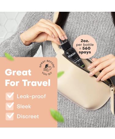 Toilet Odor Eliminator Spray - 2 oz Coconut & Lime Scent (Pack of 3) | Non-Aerosol Neutralizer for Travel | Spritz-Before-You-Sit | Trap Odors Before You Go - Buy Online on GoSupps.com