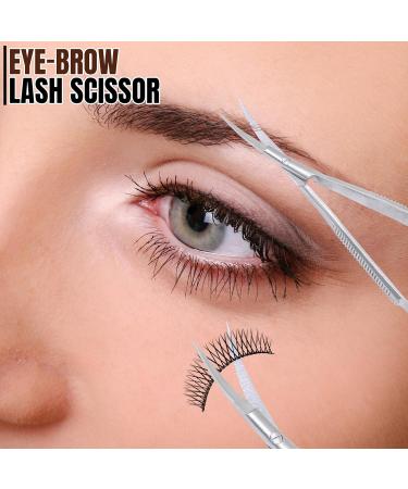 HARAMS Cuticle Spring Scissors Extra Fine Professional Precision Stainless Steel Nose Ear Facial Hair Thread Embroidery Trimming Scissors Stratum Corneum Scissors for Eyebrows Eyelashes Dry Skin - Buy Online on GoSupps.com
