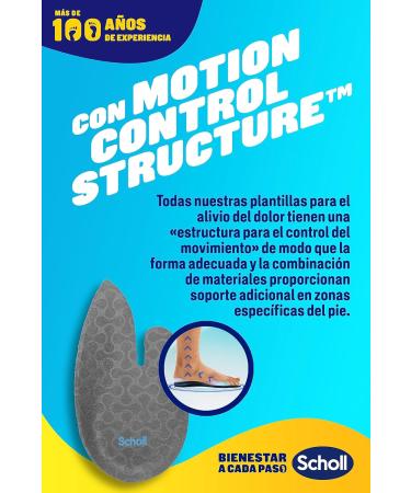 Scholl In-Balance Insoles for Heel & Ankle Pain Relief | Plantar Fasciitis Support | Size 42.5 45 | 1 Pair (2 Pieces) - Buy Online on GoSupps.com