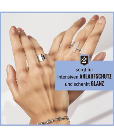 Schrader Silver Cleaning Cloth - Polish & Care for Jewelry | Natural Fabrics | 1 Made in Germany - Buy Online on GoSupps.com