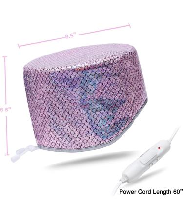 YISJION Hair Steamer Heat Cap for Deep Conditioning - Shining Colorful - Buy Online on GoSupps.com