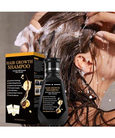GkgWuxf Hair Loss Shampoo 250ml Anti Thinning Shampoo Natural Strengthening Conditioner for Volumizing Deep Cleansing Soothing Scalp - Buy Online on GoSupps.com