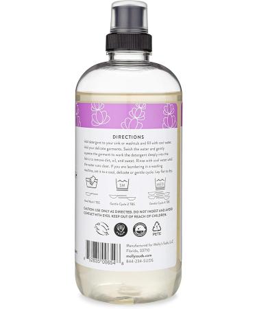 Molly's Suds Delicate Wash Liquid Laundry Soap - Natural Concentrated & Gentle Lavender Formula - 16 fl oz Eco-Friendly & Earth-Derived Ingredients - Buy Online on GoSupps.com