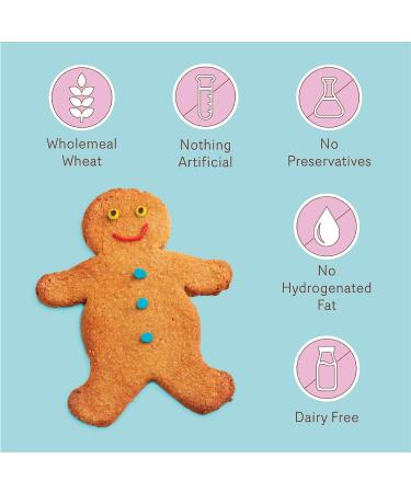 Cookie Crumbles Gingerbread Biscuit Mix 321g - Dairy-Free, No Preservatives or Artificial Flavours - Ready in 30 Minutes - Ginger & Cinnamon - Aromatic Home Baking Delight - Buy Online on GoSupps.com