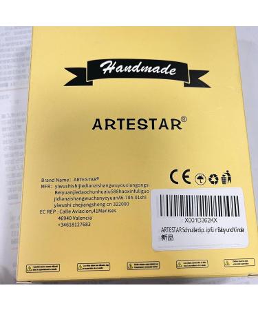 Artestar 8-Piece Wooden Animal Pacifier Clip Set | Baby & Children Accessories | Secure and Stylish Pacifier Chains - Buy Online on GoSupps.com