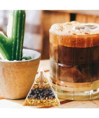 Beaupretty Crystal Ball Pyramid Ornament - Stunning Resin Decor & Artwork for Home | International Shipping Available - Buy Online on GoSupps.com