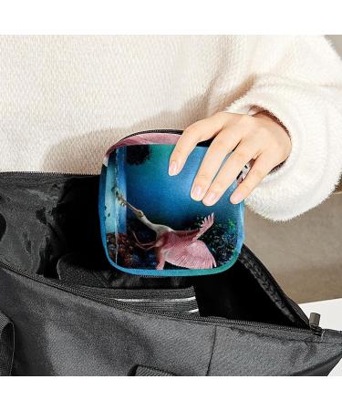 GIAPB Flamingo Bird Period Bag - Travel Makeup & Sanitary Napkin Storage Pouch - Buy Online on GoSupps.com