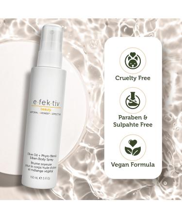 Olive Oil Phyto Blend Silken Body Spray - Ultra Moisturizing Dry Oil Mist | Gluten-Free Paraben-Free Sulfate-Free Cruelty-Free | 5 Oz - Buy Online on GoSupps.com